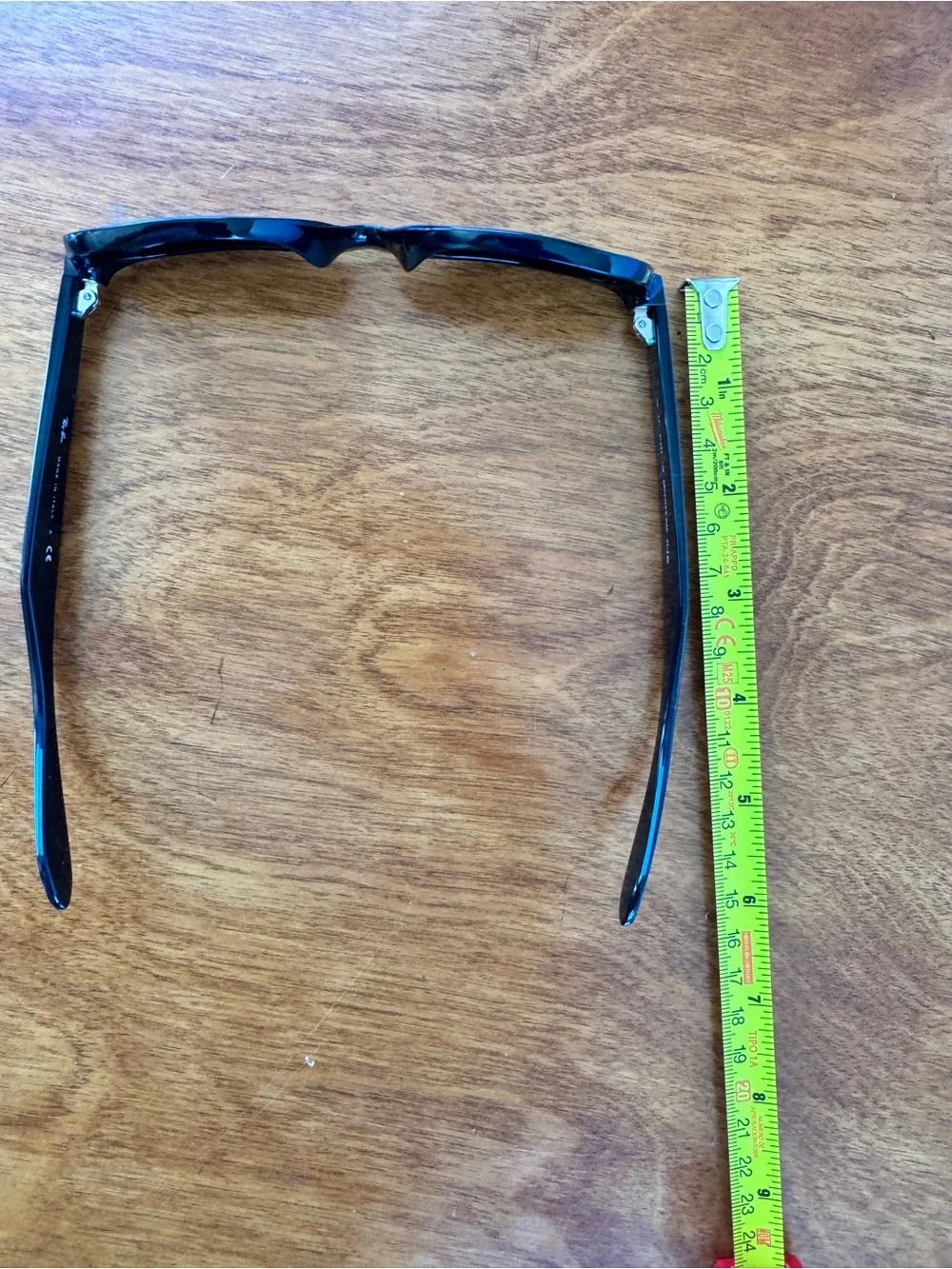 Kids New Wayfarer Ray Bans Black Frame Sunglasses with Dark Green Lenses